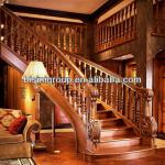 Bisini luxury solid wood stair,staircase, stairway, staircase railing, step ladder-BG180031