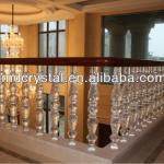 Crystal glass indoor stair railings designs-JMD-LT-001