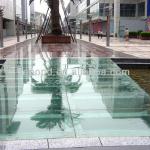 safety tempered laminated glass walkway