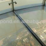 anti slip glass walkway