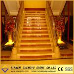 Hot sale chinese royal gold granite stair