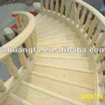 Indoor marble stair steps