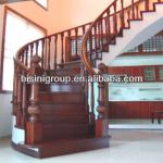 Luxury solid wood stair,staircase, stairway, staircase railing