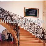 indoor wrought iron staircase