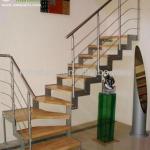 Bespoke Modern Stainless Steel Staircase