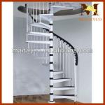 Interior Steel Structure Spiral Stairs-ZX-07