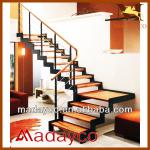 modular steel wood stairs