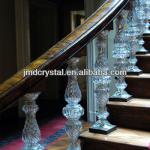 glass indoor stair banister railing wholesale