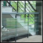 Indoor Glass Railing for building