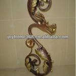 Wrough Iron Railing Parts / Iron Railing Dragon Posts