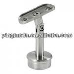handrail bracket stainless steel handrail fittings 180 degree tube support with flat end cap-YJD4458