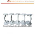 Black/White Stainless Steel Building Stairs Handrail Brackets-HY06099