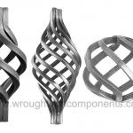 wrought iron parts for wrought iron stair railing fence gate handrail
