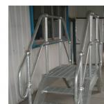 Walkway steel garting