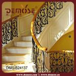 Hight quality luxury wrought iron stairs railing for villa