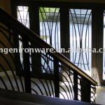 ornamental elegant wrought iron indoor railing
