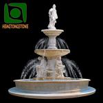 Hand Carved Marble Garden Water Fountain
