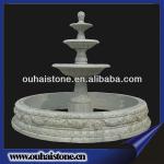 Modern Garden Hand-carved Granite Stone Fountain 3 Tier Water Fountain