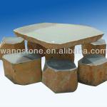 stone table&amp;chairs-WS-G028