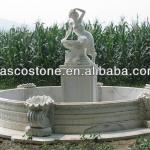 large outdoor water fountains, marble fountain