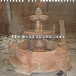 Hand Carved Garden/Outdoor Decoration 3 Tiers Marble Stone Water Fountain