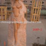 pink marble statue