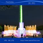 Large musical water fountain music dancing water fountain