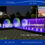 Square music fountainLarge musical water fountain water landscape fountain