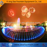decorative colorful musical square musical floating fountain water festures