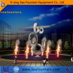sculpture fire jet program fountain water show fountan