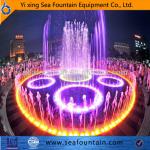 outdoor pond musical dancing fountains