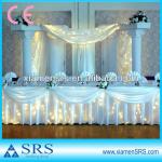 Beautiful decorative wedding pillar