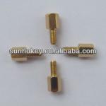 Brass Hex Stand-Off Pillars Male to Female 6+6mm M3
