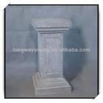 Pillar desk art platform stone simple style standing holder houseware-YCL006A-35.5H-L156D