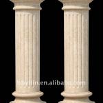 solid stone artificial pillar statue