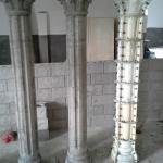Decorative concrete column molds for sale and molds for columns