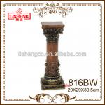 816BW Rome stylish Polyresin roman column decorations