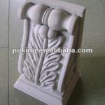 antique carved wooden pillar/column design home decoration/wedding stage pillars