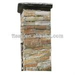 slate stone column