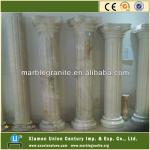 China beige marble column for sale