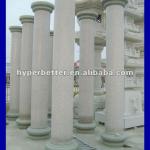 Outdoor stone column pillar