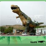 giant life-sized amusement park Dinosaur sculpture