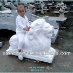 Garden Lion Stone Sculpture
