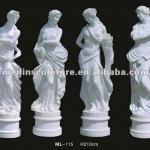 Four Season White Marble Sculpture-ML-115