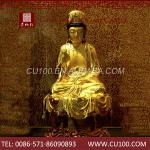 Elegant high quality useful copper chinese traditional budda art sculpture