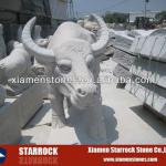 Stone animal sculpture