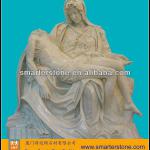 Pieta Status Marble Sculpture &amp;Carving