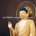 handmade amitabha buddha statue with gold wire work-amitabha 1