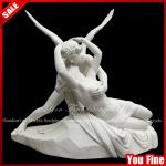 Classicall Cupid and Psyche famous marble sculpture