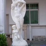 Marble stone sculpture ,woman stone sculpture